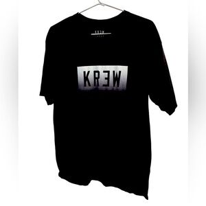 Krew Denim High End Black T-Shirt Men’s L Streetwear MINTY